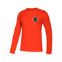 Men's Orange Miami Hurricanes Diamond Days Baseball Amplifier Long Sleeve T-shirt
