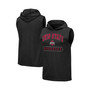 Men's Heathered Black Ohio State Buckeyes Varsity Hoodie Tank Top