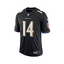 Men's Kyle Hamilton Black Baltimore Ravens Vapor Limited Jersey
