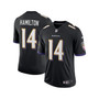 Men's Kyle Hamilton Black Baltimore Ravens Vapor Limited Jersey