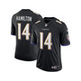 Men's Kyle Hamilton Black Baltimore Ravens Vapor Limited Jersey