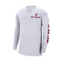 Men's White USC Trojans Heritage Max 90 Long Sleeve T-shirt