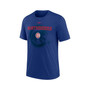 Men's Royal Chicago Cubs Rewind Retro Tri-Blend T-shirt