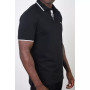 Men's Basic Short Sleeve Snap Button Polo