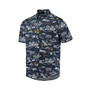 Men's Navy Milwaukee Brewers Kekai Performance Button-Up Shirt