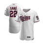 Men's Miguel Sano White Minnesota Twins Home Authentic Player Jersey