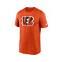 Men's Orange Cincinnati Bengals Legend Logo Performance T-shirt