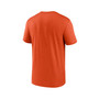 Men's Orange Cincinnati Bengals Legend Logo Performance T-shirt