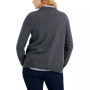 Women's Cotton V-Neck Sweater, Created for Macy's