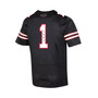 Men's Number 1 Black Texas Tech Red Raiders Throwback Special Game Jersey