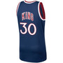 Men's Bernard King Navy New York Knicks 1982-83 Hardwood Classics Swingman Jersey