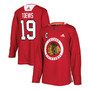 Men's Jonathan Toews Red Chicago Blackhawks Practice Player Jersey