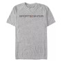 Men's Sports Center Short Sleeve Crew T-shirt