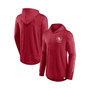 Men's Branded Crimson Oklahoma Sooners Photo Finish Hoodie Long Sleeve T-shirt