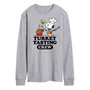 Men's Peanuts Turkey Tasting Crew Long Sleeve T-shirt