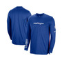 Men's Blue Washington Wizards 2022/23 City Edition Pregame Warmup Long Sleeve Shooting Shirt
