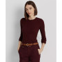 Women's Rib-Knit Silk-Blend Sweater