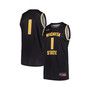 Men's Black #1 Wichita State Shockers Basketball Replica Jersey