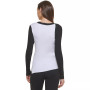 Contrast-Shoulder Sweater