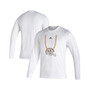 Men's White Miami Hurricanes Turnover Chain Creator Long Sleeve T-shirt