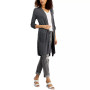 Women's Ribbed Duster Cardigan, Created for Macy's