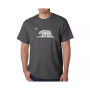 Mens Word Art T-Shirt - California Bear