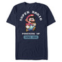 Nintendo Men's Super Mario Powering Up Since 1991 Short Sleeve T-Shirt