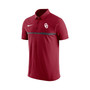 Men's Crimson Oklahoma Sooners 2023 Coaches Performance Polo Shirt