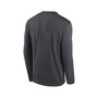 Men's Anthracite New York Yankees Icon Legend Performance Long Sleeve T-shirt