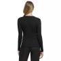 Women's Ribbed Wrap-Neckline Sweater
