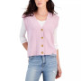 Juniors' Button-Front Sweater Vest