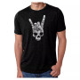Men's Premium Word Art Heavy Metal Genres T-shirt