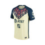 Men's Henry Martin Yellow Club America 2021/22 Home Breathe Stadium Replica Player Jersey