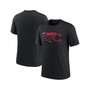 Men's Black Cincinnati Reds 2023 City Connect Tri-Blend T-shirt