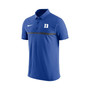 Men's Royal Duke Blue Devils 2023 Coaches Performance Polo Shirt