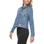 Women's Denim Jacket with Patches