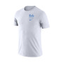 Men's White UCLA Bruins Logo Stack Legend Performance T-shirt