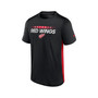 Men's Branded Black, Red Detroit Red Wings Authentic Pro Rink Tech T-Shirt