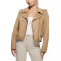 Monica Faux Leather Moto Jacket