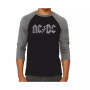 Men's Raglan AC/DC Word Art T-shirt