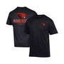 Men's Black Oregon State Beavers Stack 2-Hit T-shirt