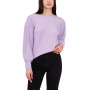 Women's Variegated Cables Crew Neck Sweater