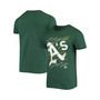 Men's Branded Green Oakland Athletics Team Streak T-shirt
