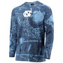 Men's Light Blue North Carolina Tar Heels Practice Performance Long Sleeve T-shirt