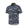 Men's Navy Michigan Wolverines Classic Button-Down Shirt
