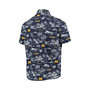 Men's Navy Michigan Wolverines Classic Button-Down Shirt