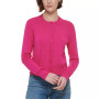 Women's Long-Sleeve Crewneck Cardigan