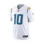 Men's Justin Herbert White Los Angeles Chargers Vapor Limited Jersey