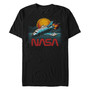 NASA Men's Epic Space Shuttle In Space Short Sleeve T-Shirt