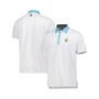Men's White WM Phoenix Open Tulip Lisle ProDry Golf Polo Shirt